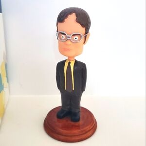 Dwight Schrute The Office Bobble Head in Original Box NBC Universal 7"
